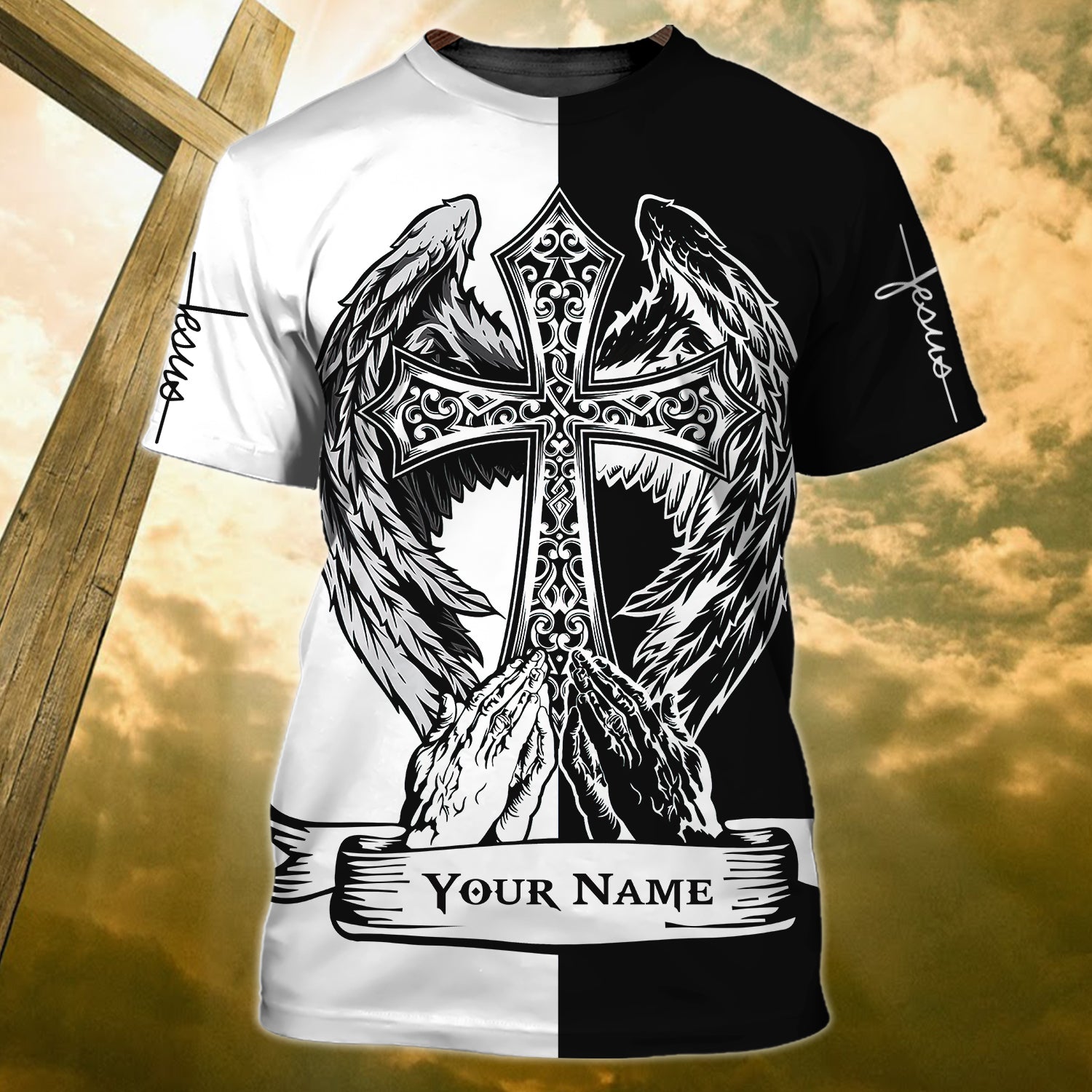 Jesus Is My Everything - Personalized Name 3D Tshirt 35- Nvc97
