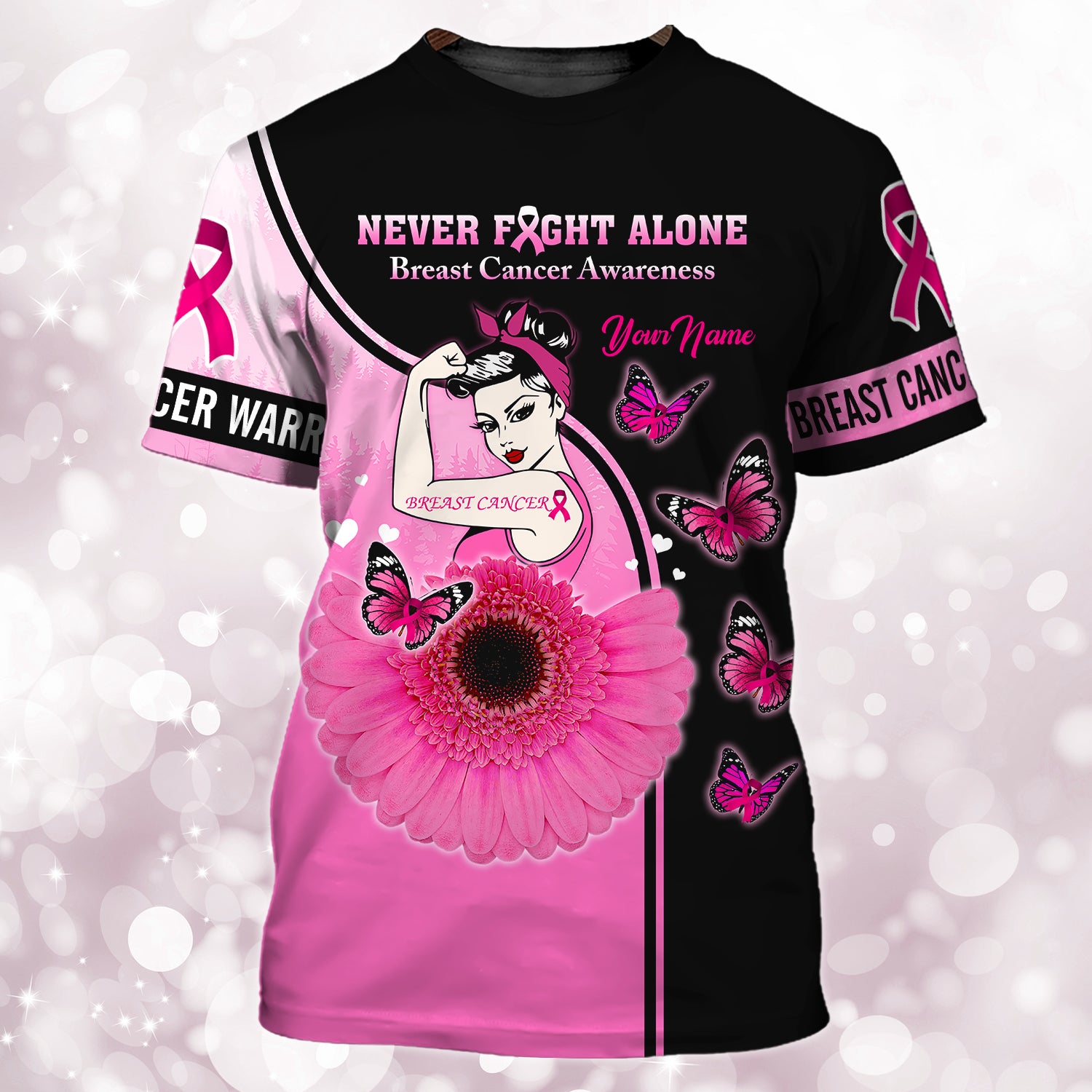 Breast Cancer - 3D T Shirt 03 - RINC98