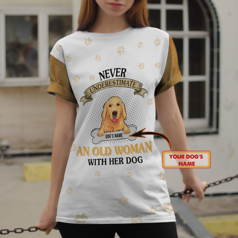 Golden Retriever - Personalized Tshirt - Urt96