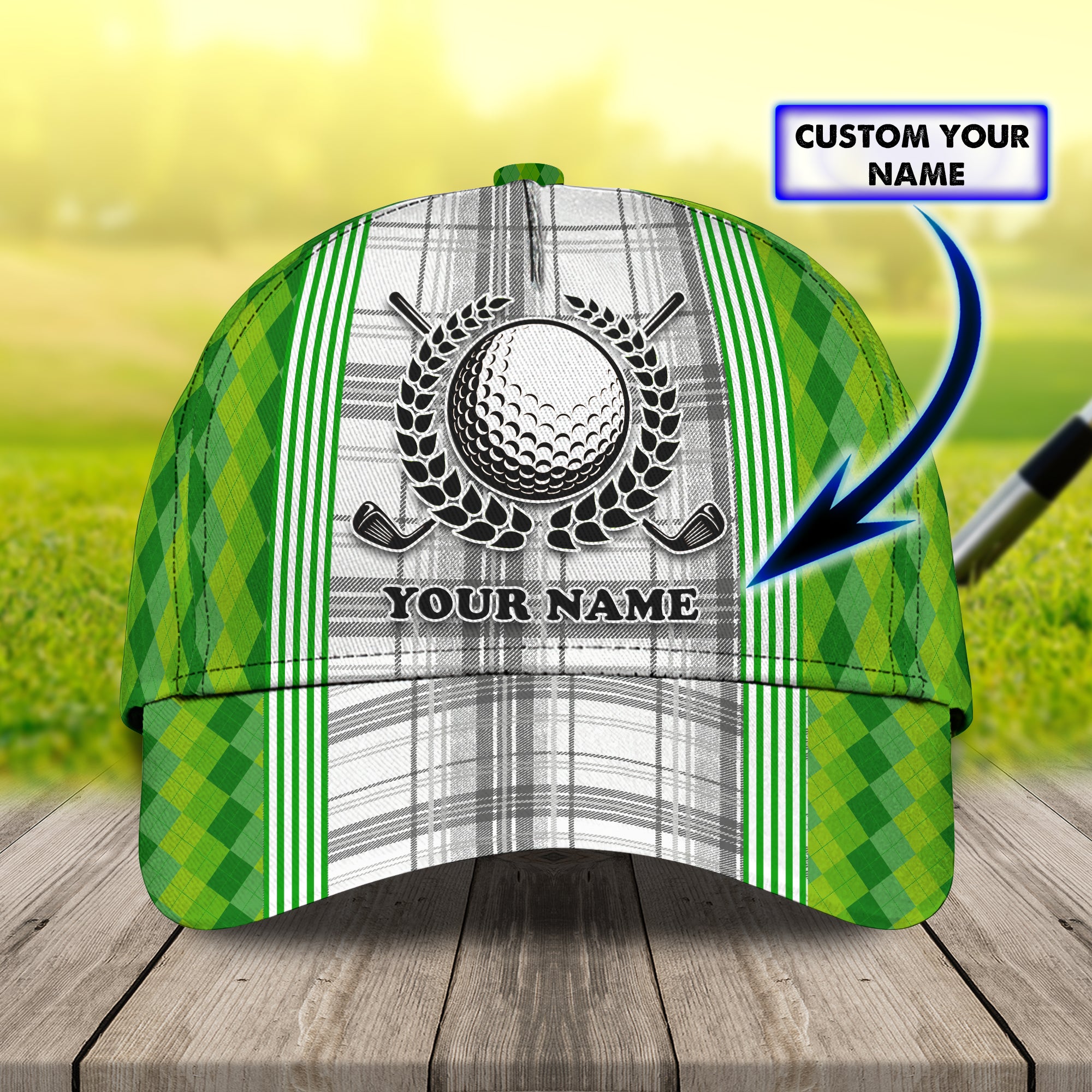 Golf - Personalized Name Cap - DAT93-004