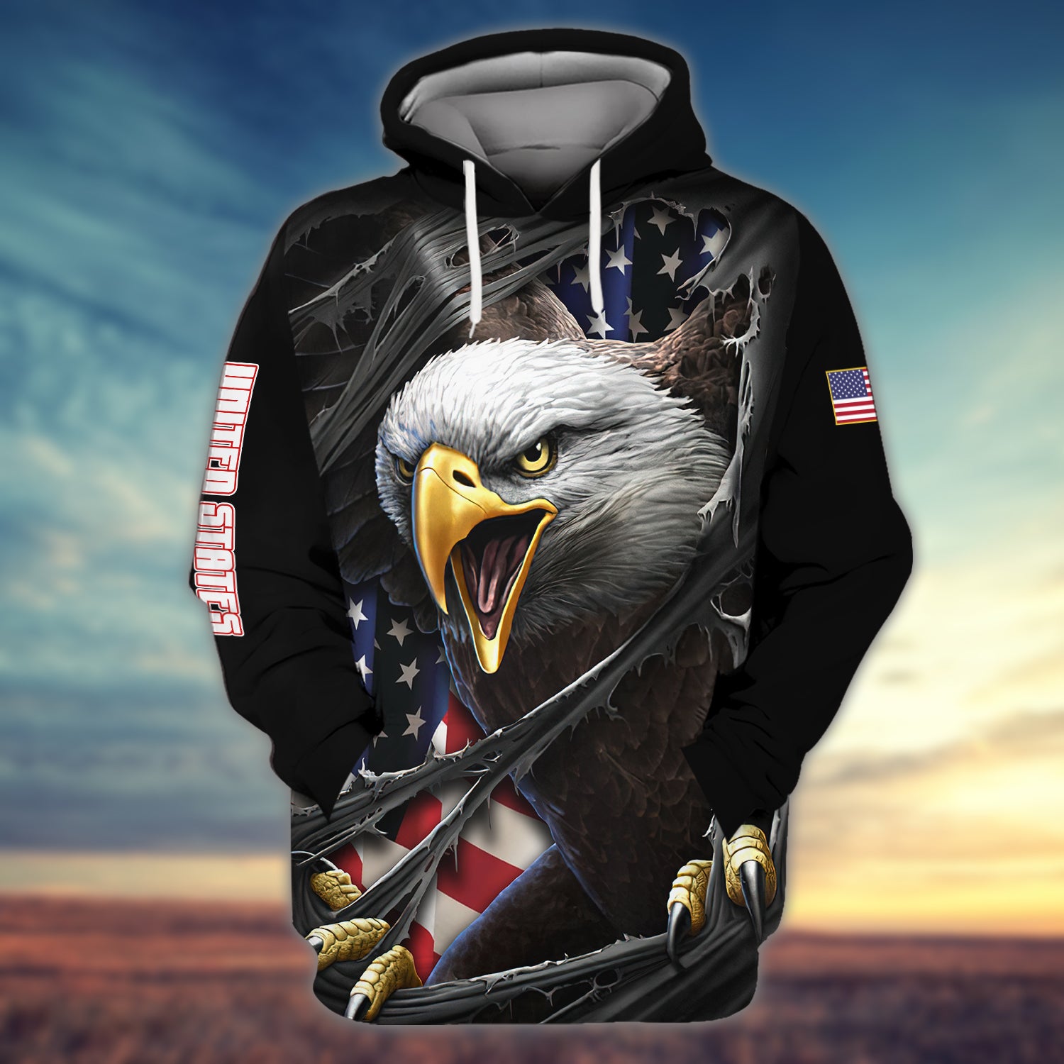 Eagle American Pride 3D Full Print 03