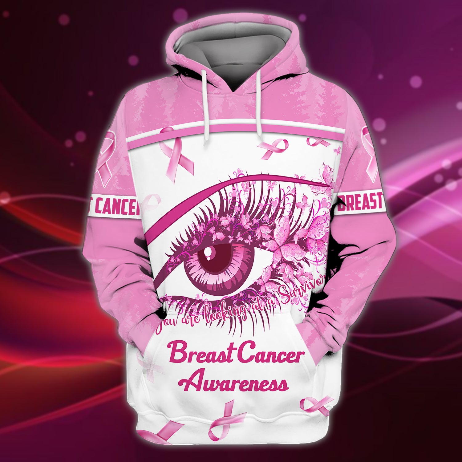 Breast Cancer Full Print 3D85