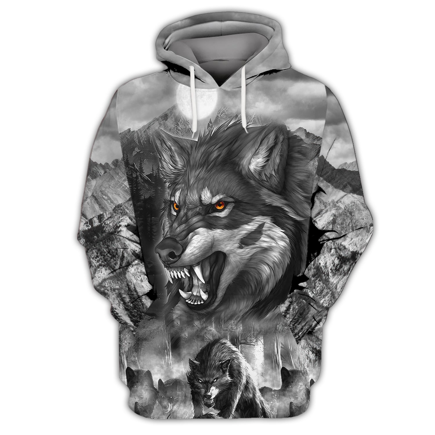 3D Full Print - Wolf - TT99-1159