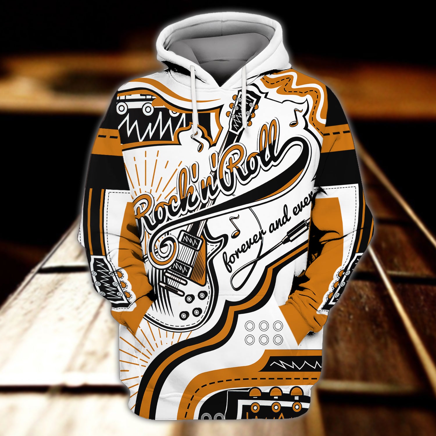 Rock'n'Roll Guitar 3d Full Print TD96