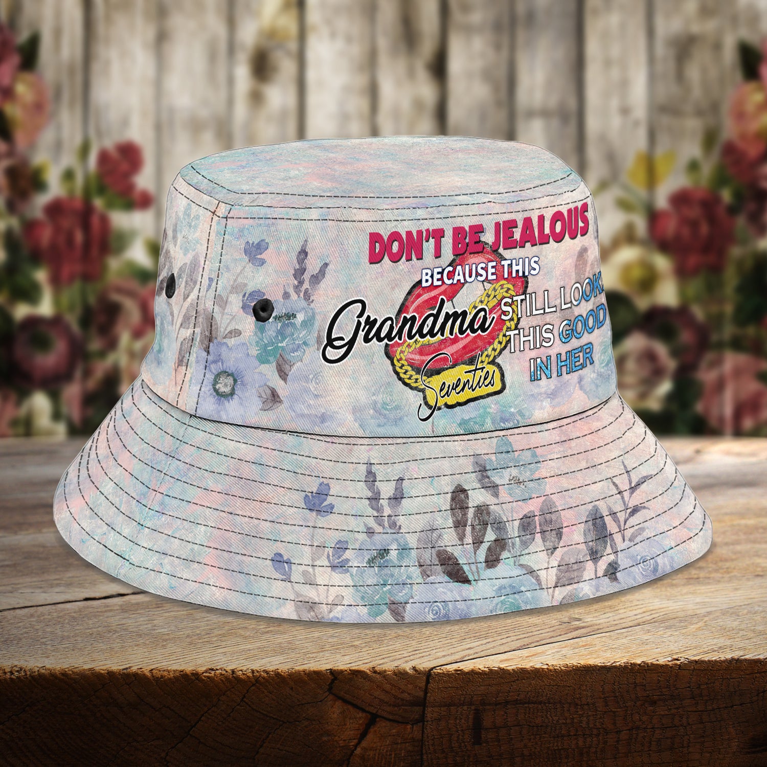 Bucket Hat - Grandma still look this good in Seventies - HDMT