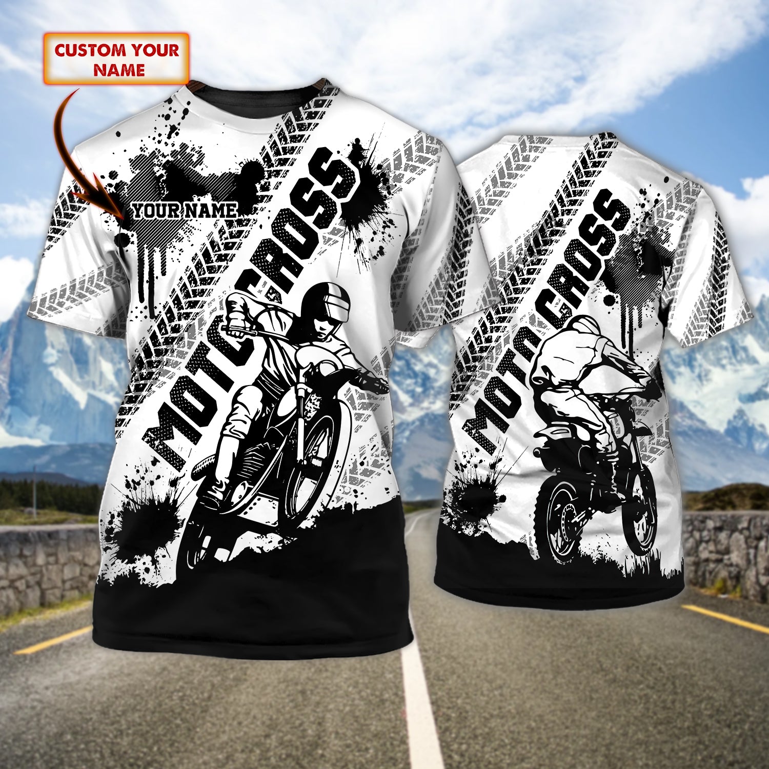 Motocross - 3D Tshirt TT99-224