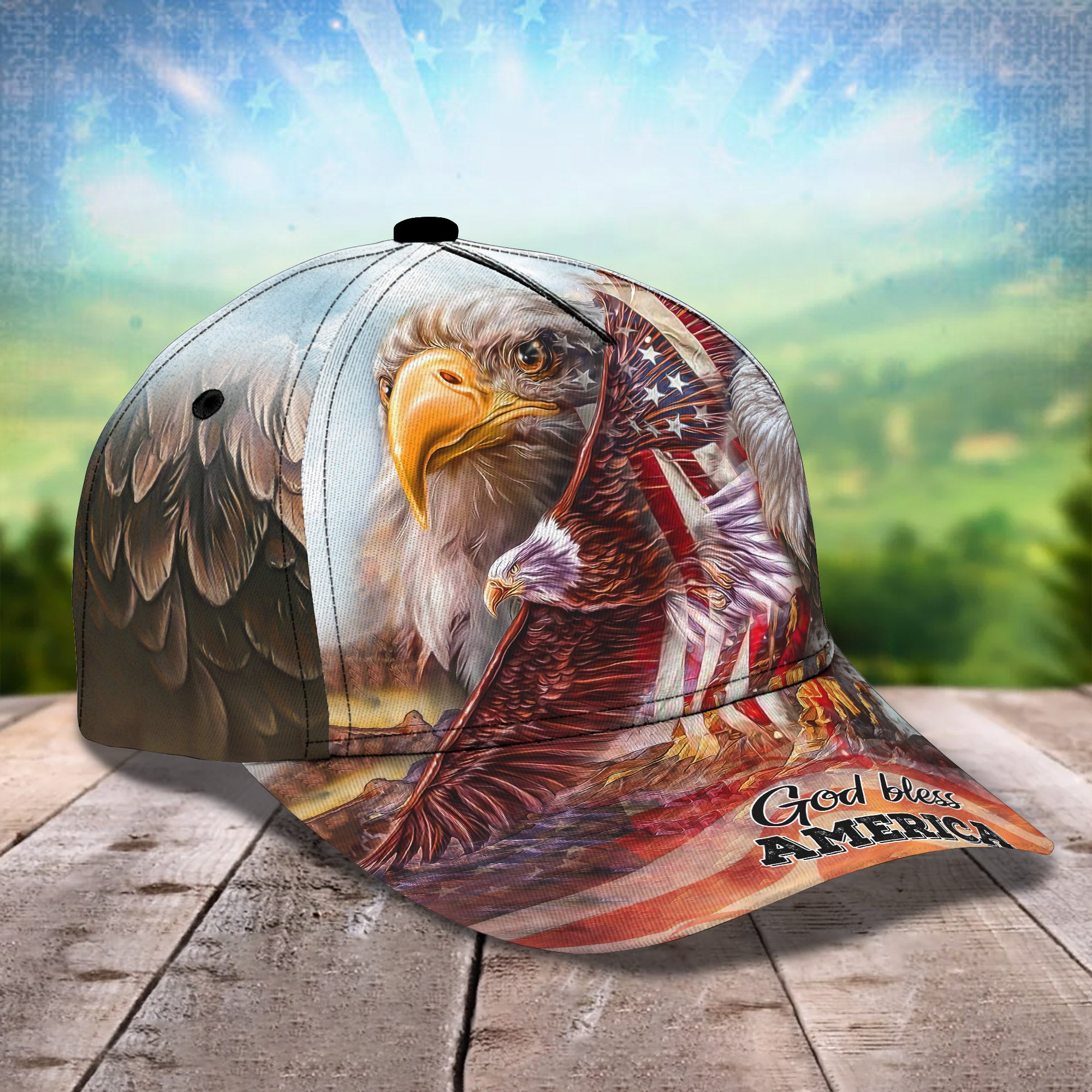 America Eagle - Classic Cap ( No Customize Name )