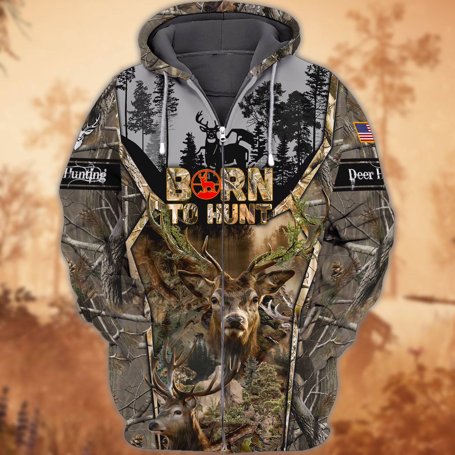 Dear Hunting - 3D Full Print - Htl - L01