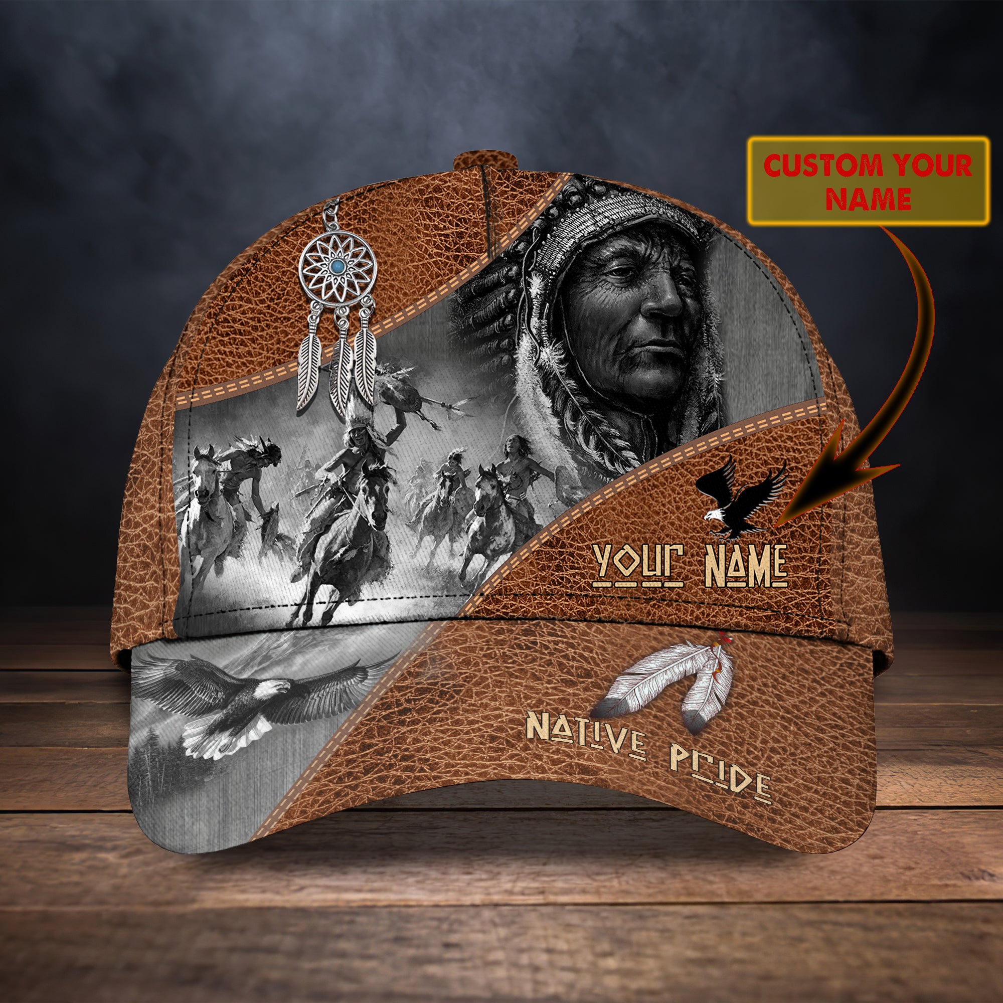 Native American classic cap Td97