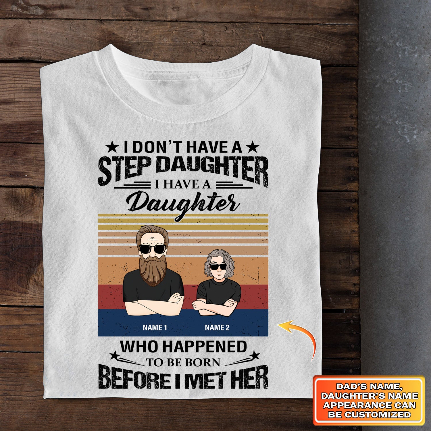 I don't have a step daughter i have a daughter father's day gift for step dad