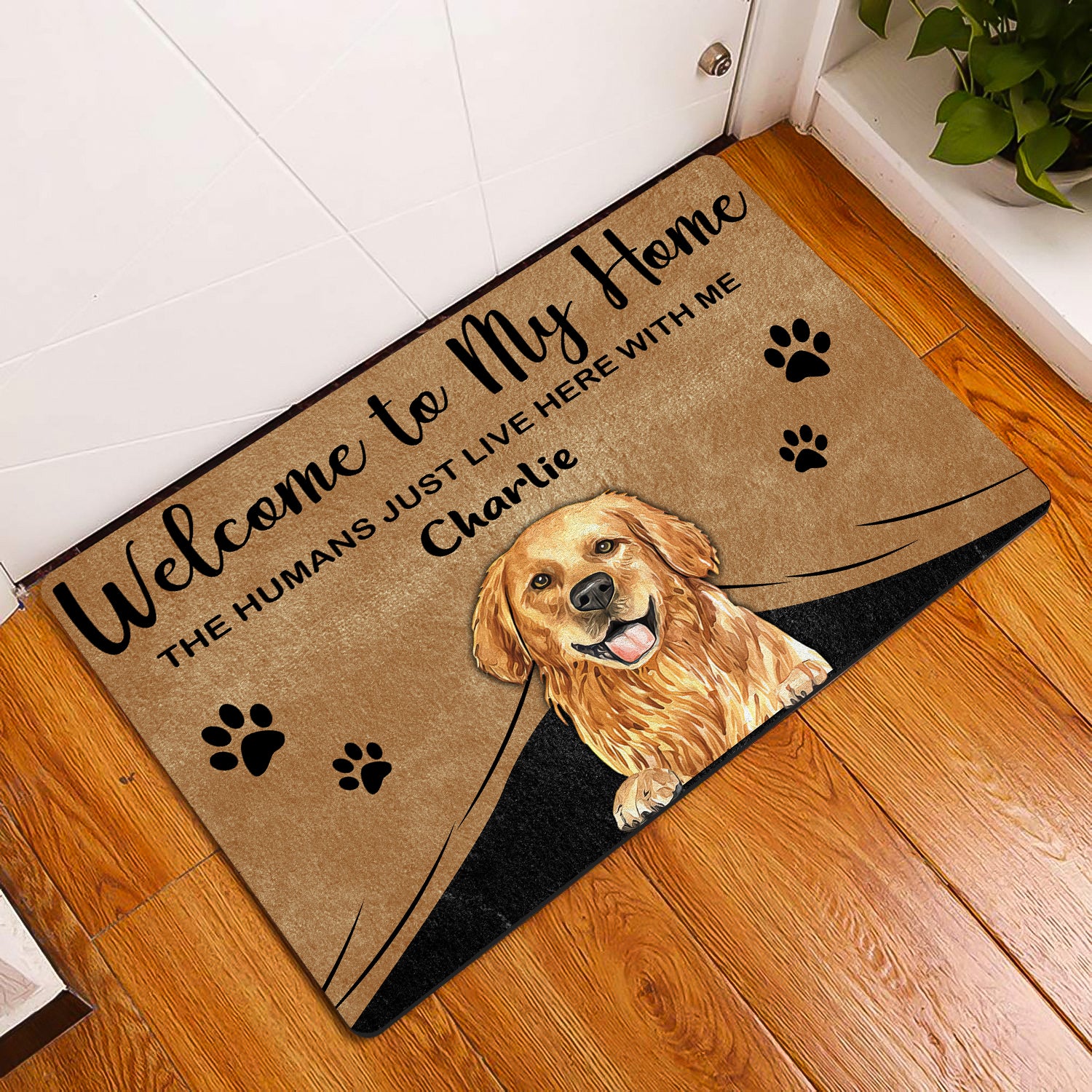 Custom Doormat Golden-DT69-984