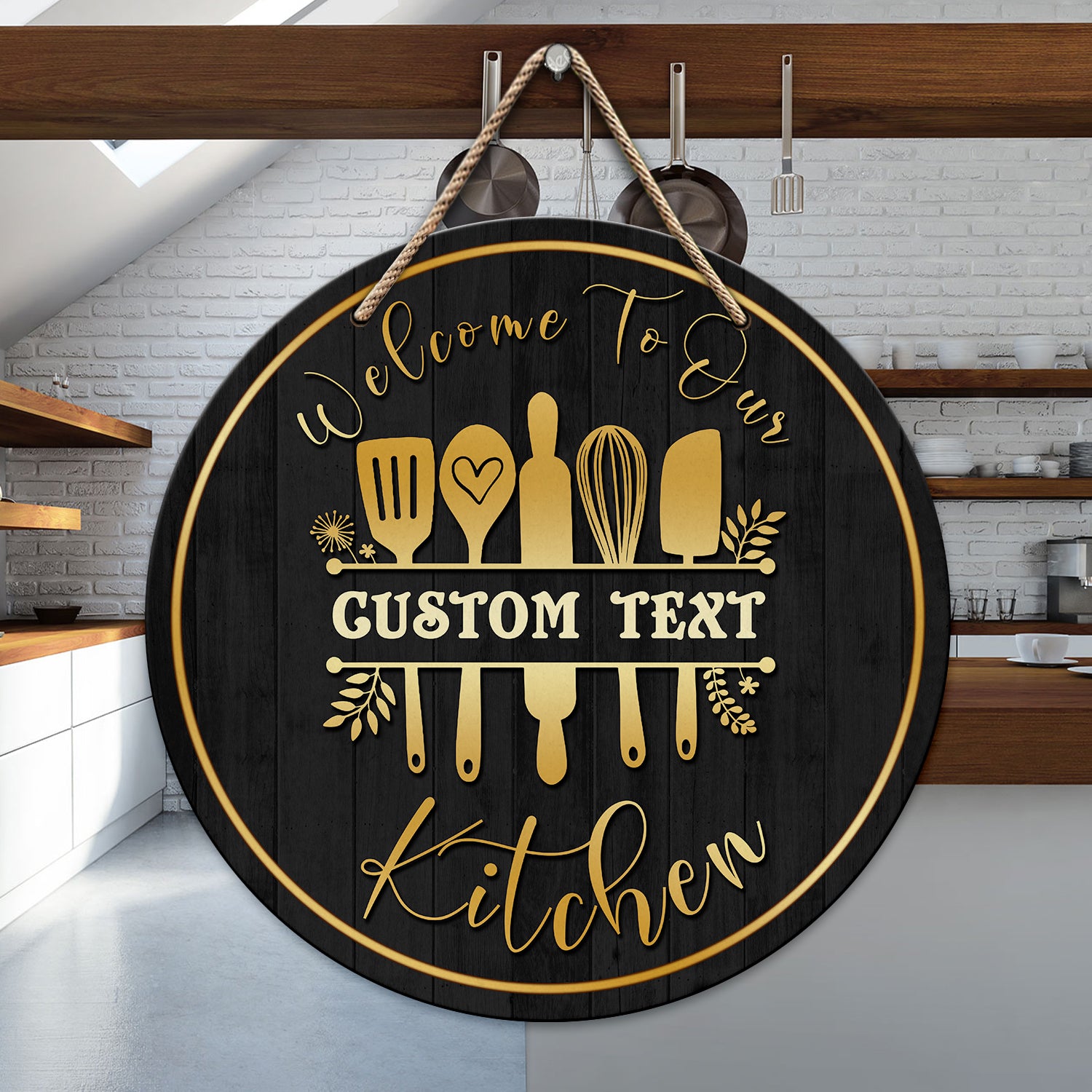 CHEF - Custom Wooden Sign 03 - RINC98