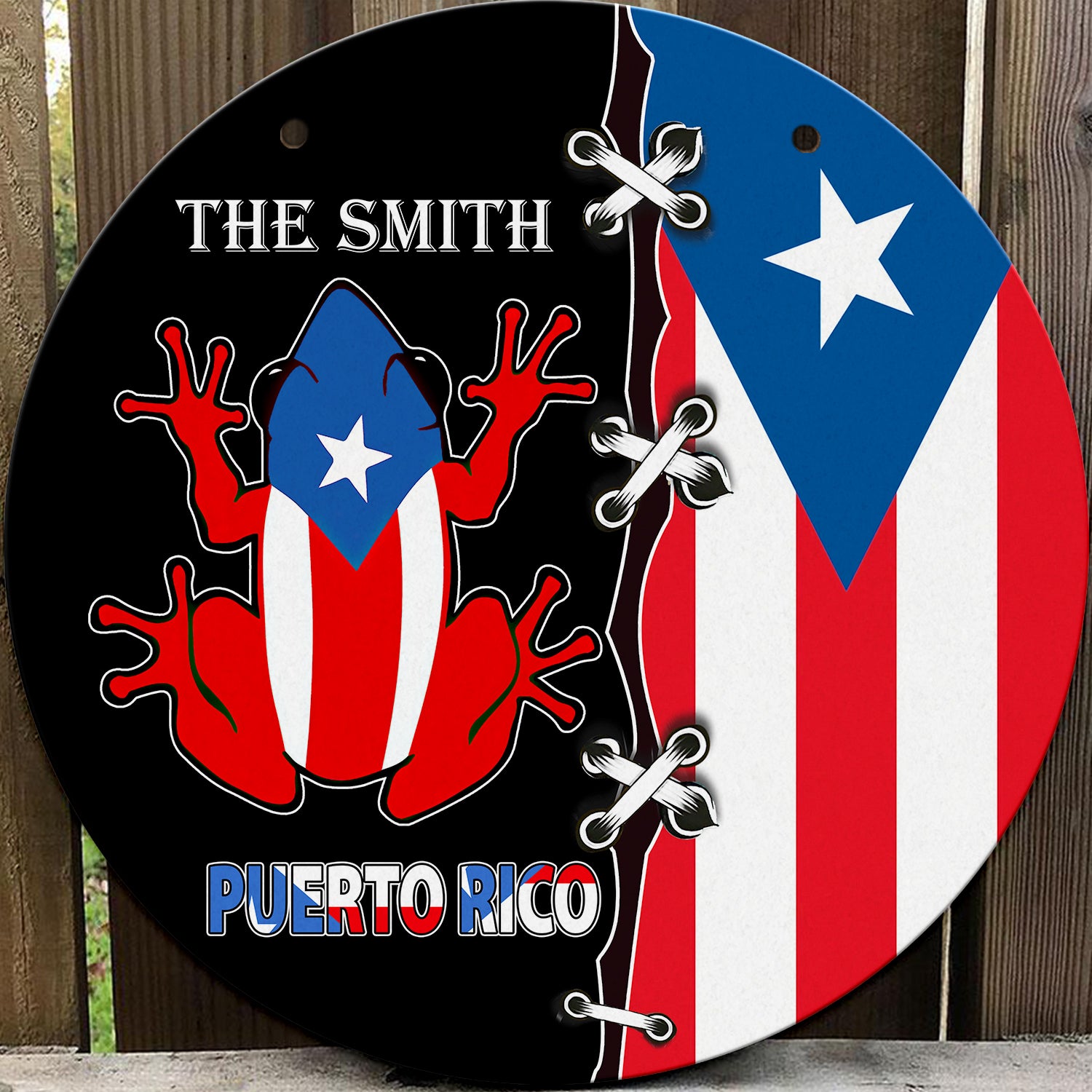NA93 - WOODEN SIGN - PUERTO RICO 37