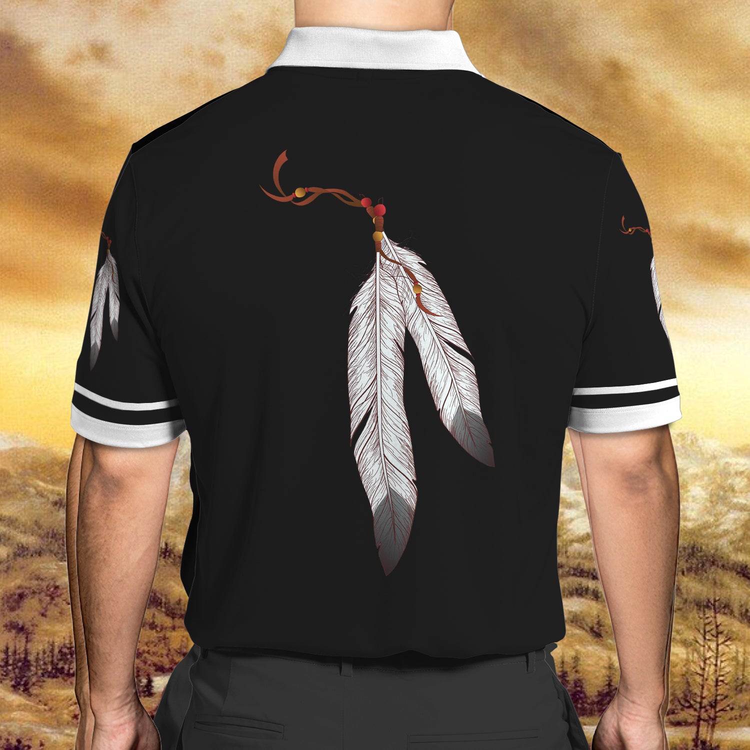 nnta - Personalized Name - 3D Polo Shirt - NATIVE