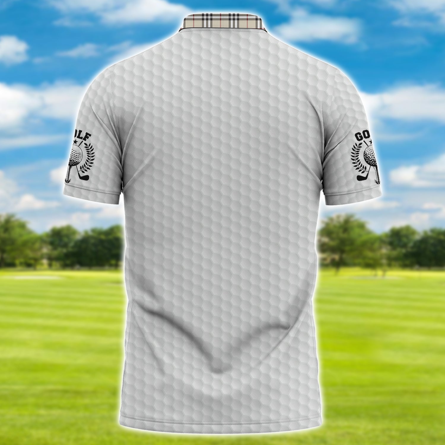 Golf - Personalized Name 3D Polo Shirt -TT99-1199