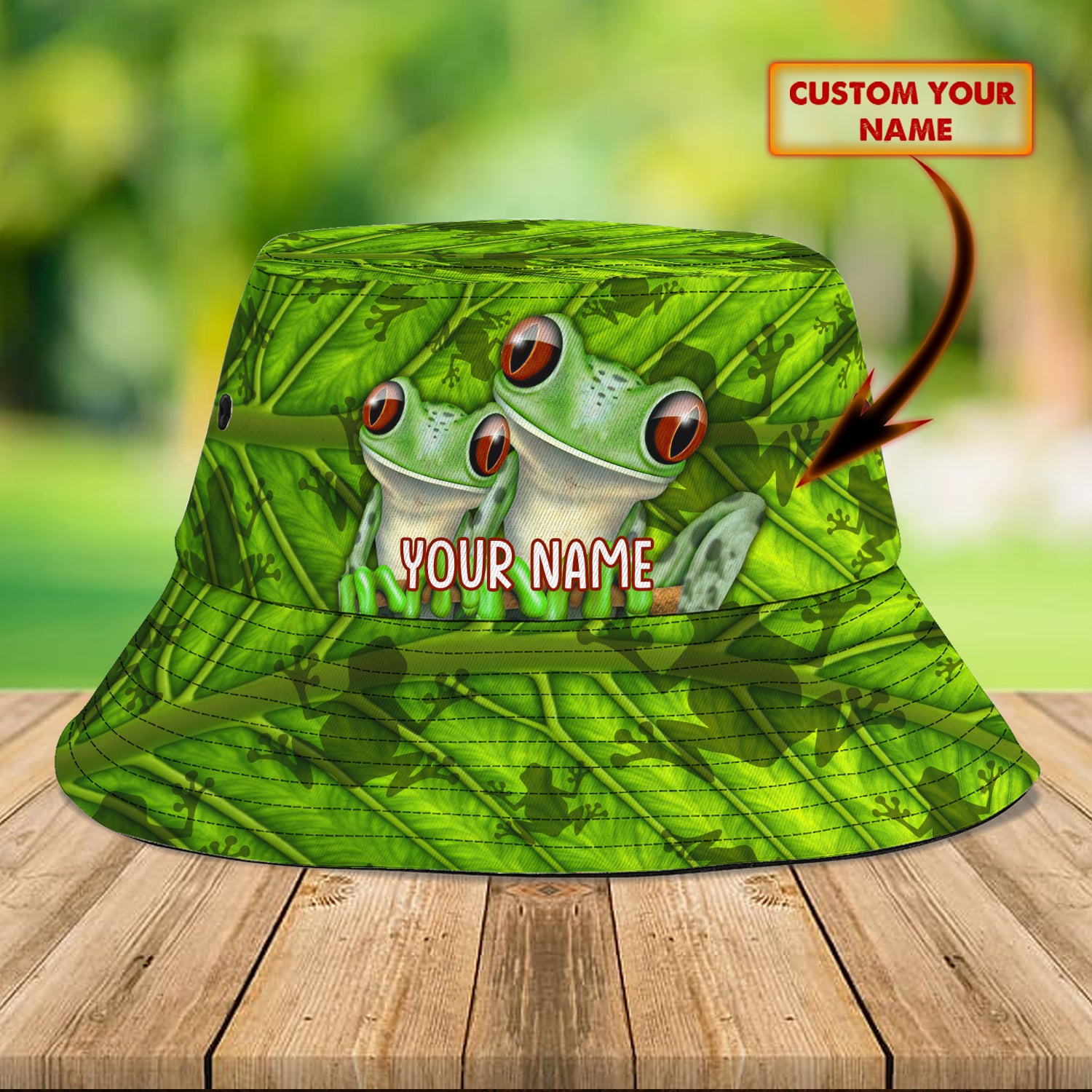 Bucket Hat - Frog - HY97