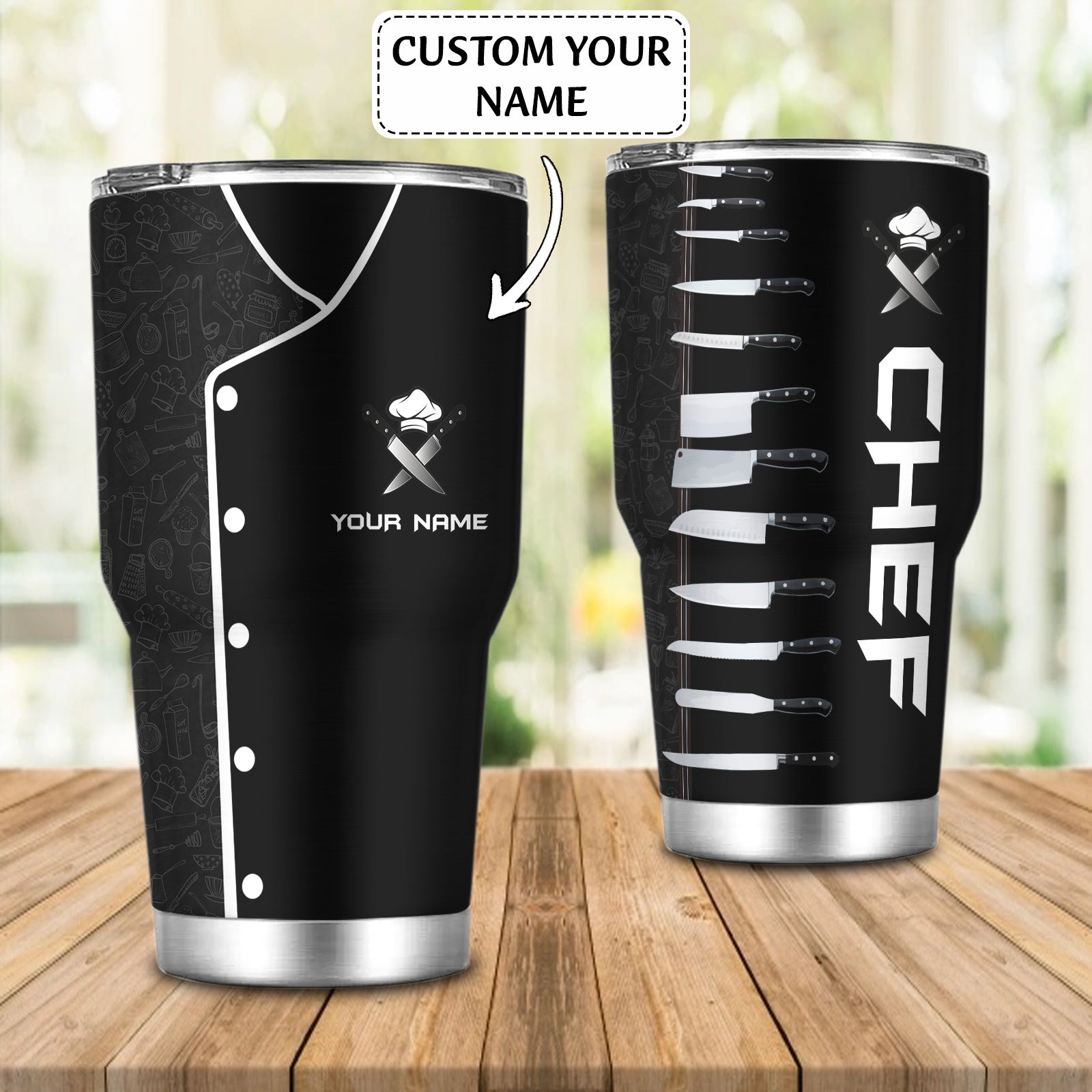 Chef - Personalized Tumbler - Nsd99