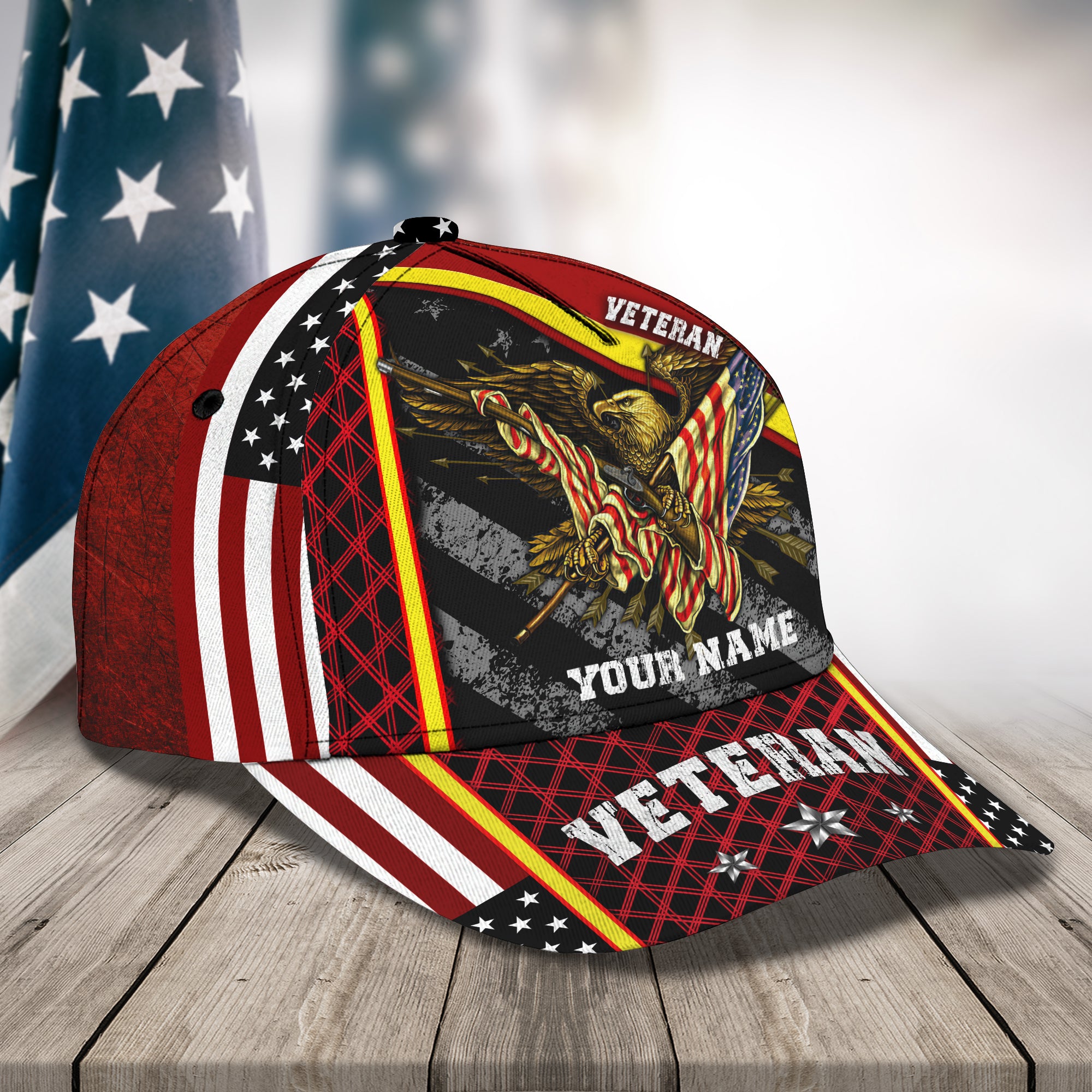 Veteran - Personalized Name Cap - NBTT