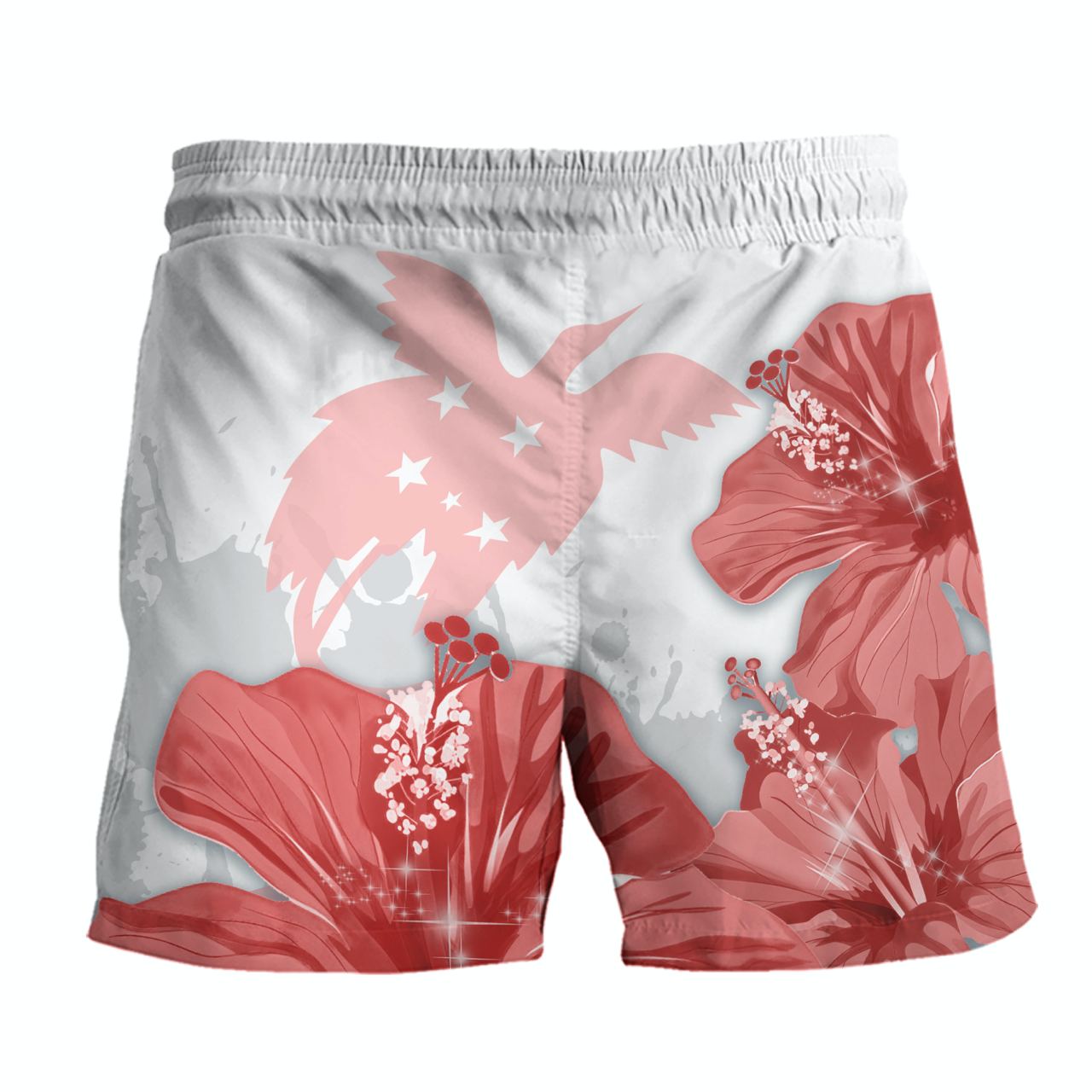 Red Bird Turtle - 3D Hawaiian Men's - NA93