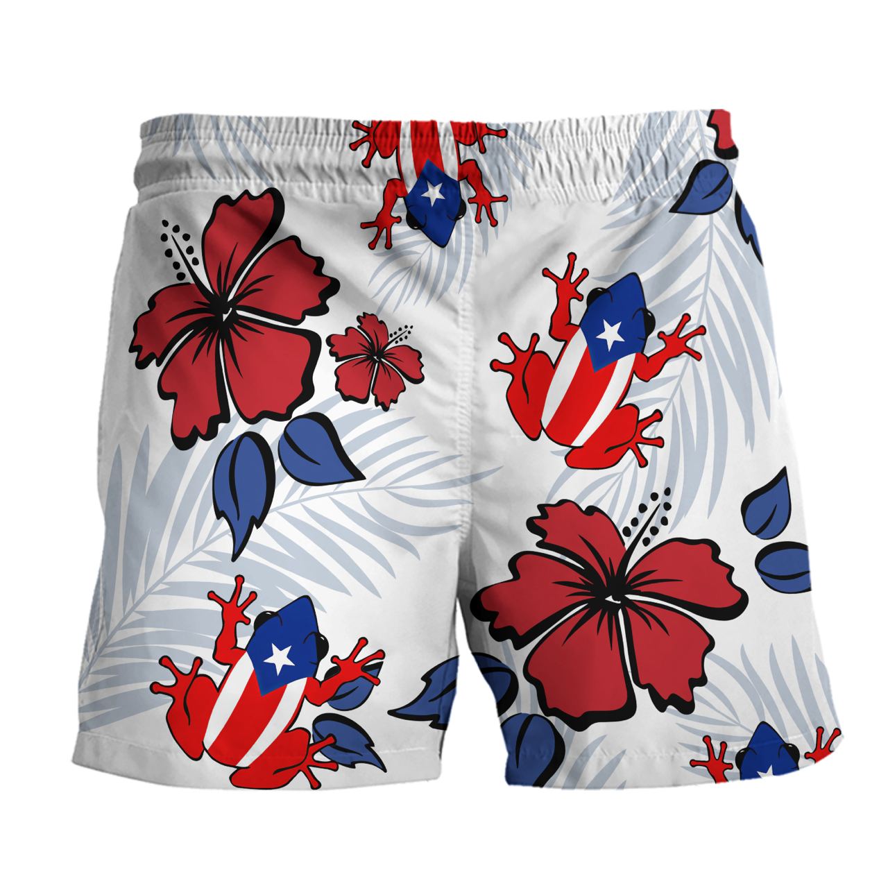 Frog Puerto Rico - 3D Hawaiian Men's - NA93