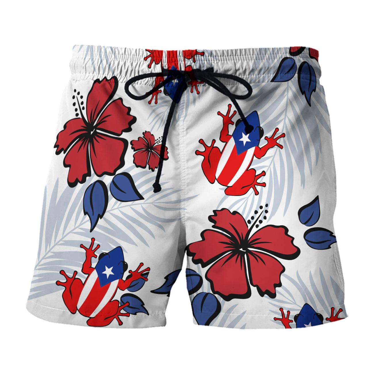 Frog Puerto Rico - 3D Hawaiian Men's - NA93