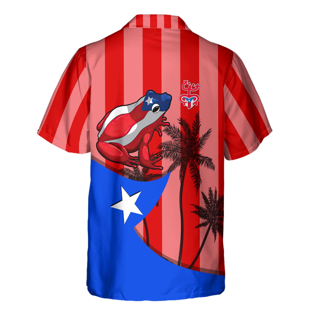 Vintage Puerto Rico - 3D Hawaiian Men's - NA93