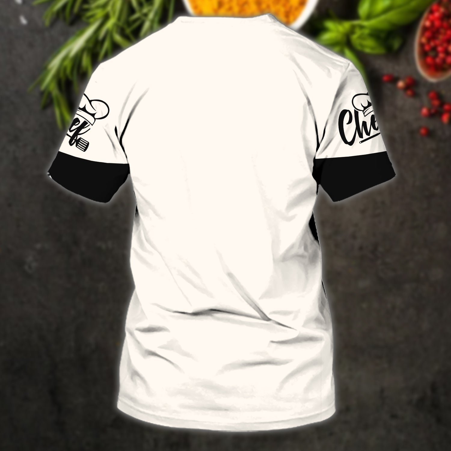 3D CHEF 116 - Personalized Name 3D Tshirt - DAT93