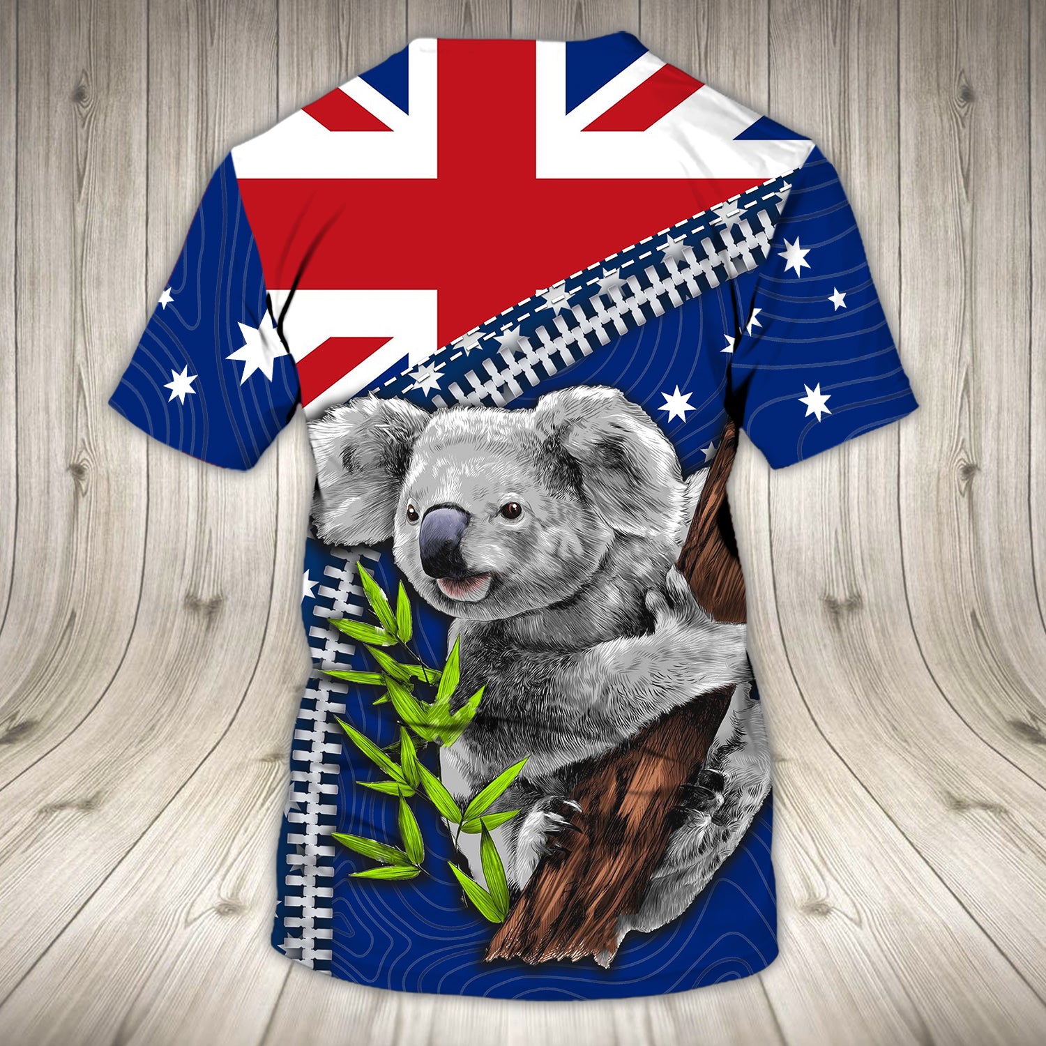 Koala, Happy Australia Day - 3D Tshirt - Tad 316
