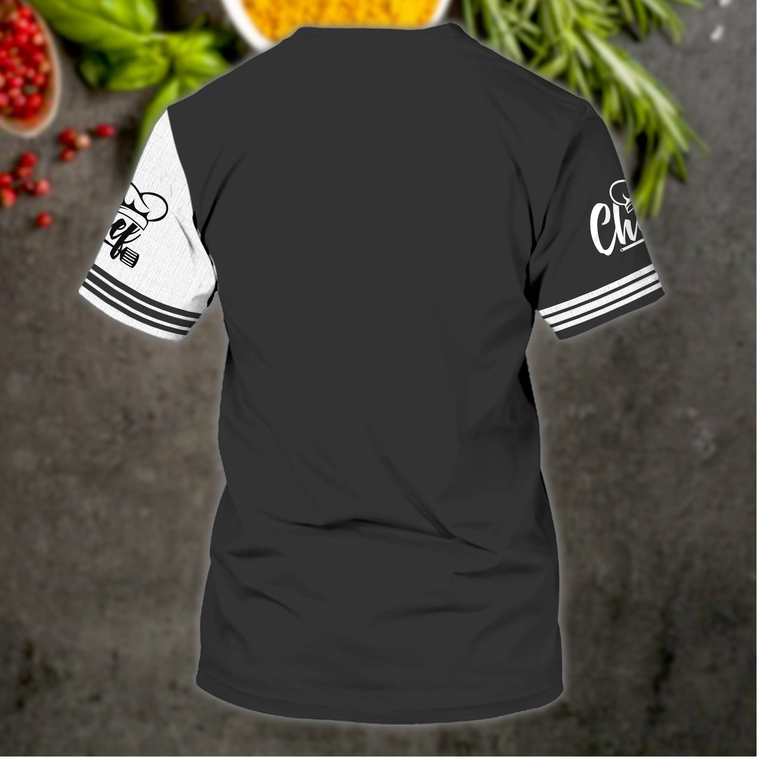 3D CHEF 117 - Personalized Name 3D Tshirt - DAT93
