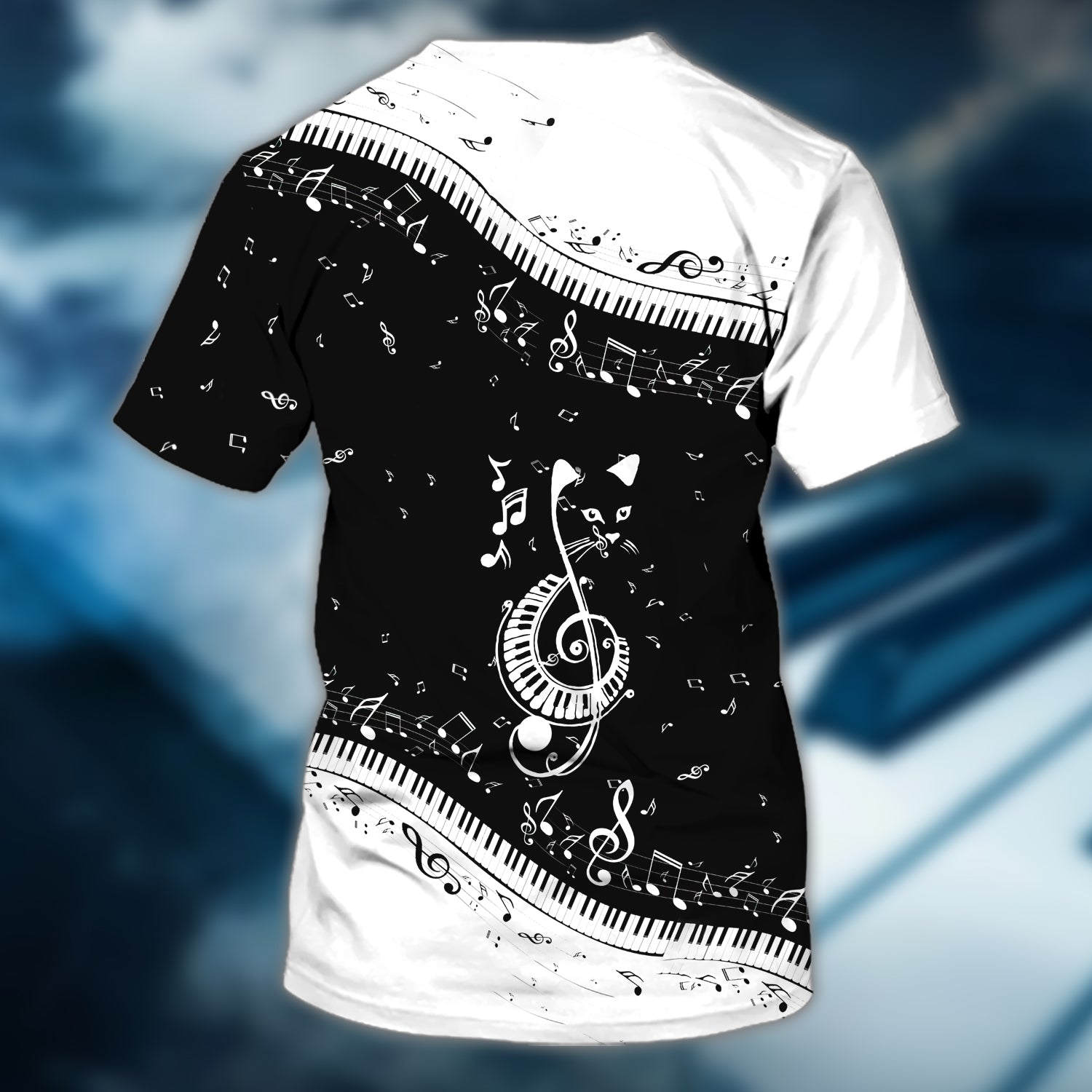 PIANO1 - 3D Tshirt - BY97