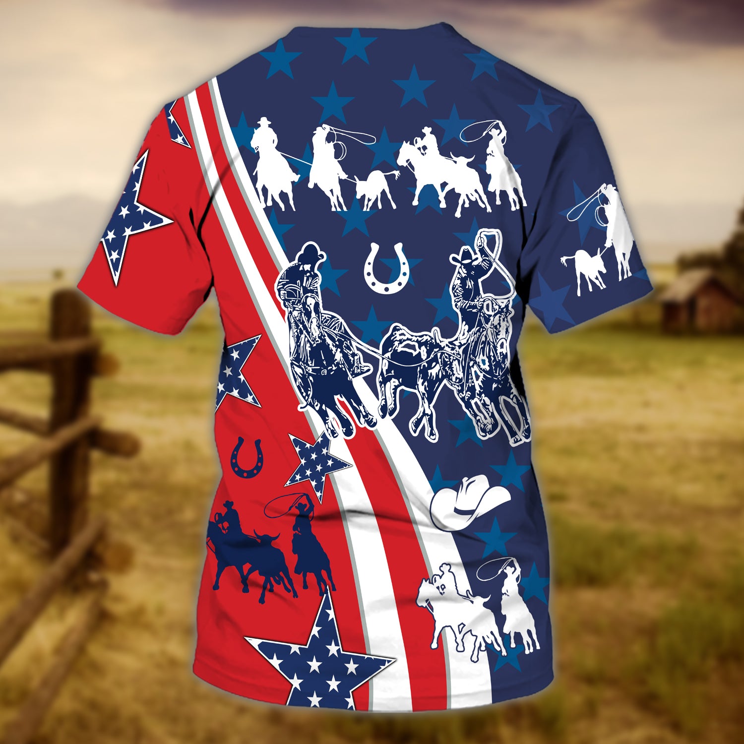 Team Roping - Personalized Name 3D Tshirt - Nmd 53 (Only Sale Today)