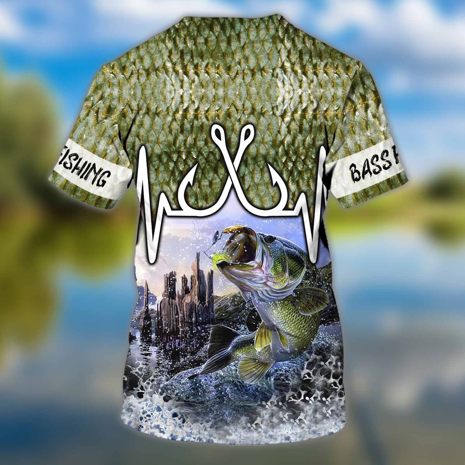 3D FISHING1 - Personalized Tshirt - BY97