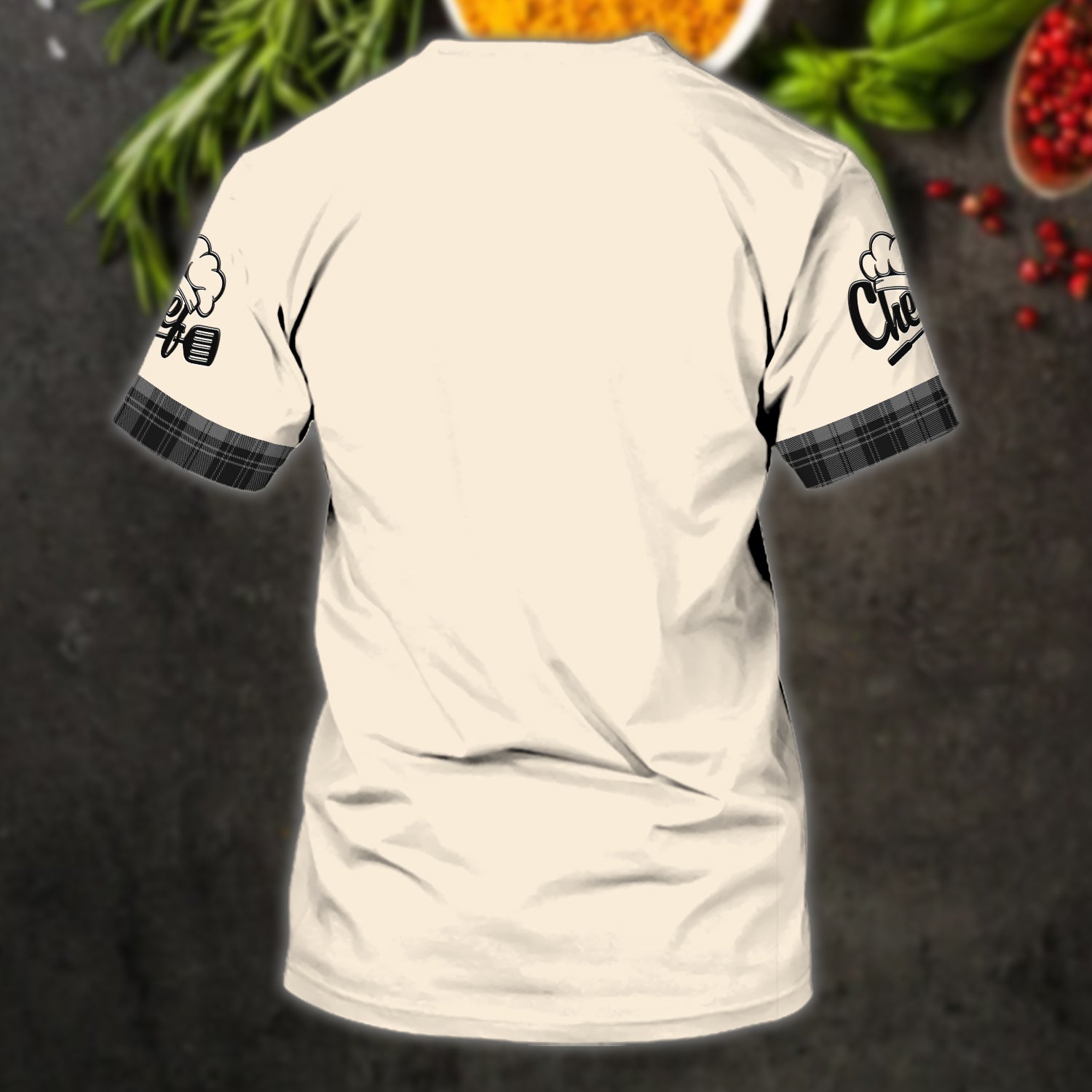 Chef, Personalized Name 3D Tshirt, DAT93 - 012