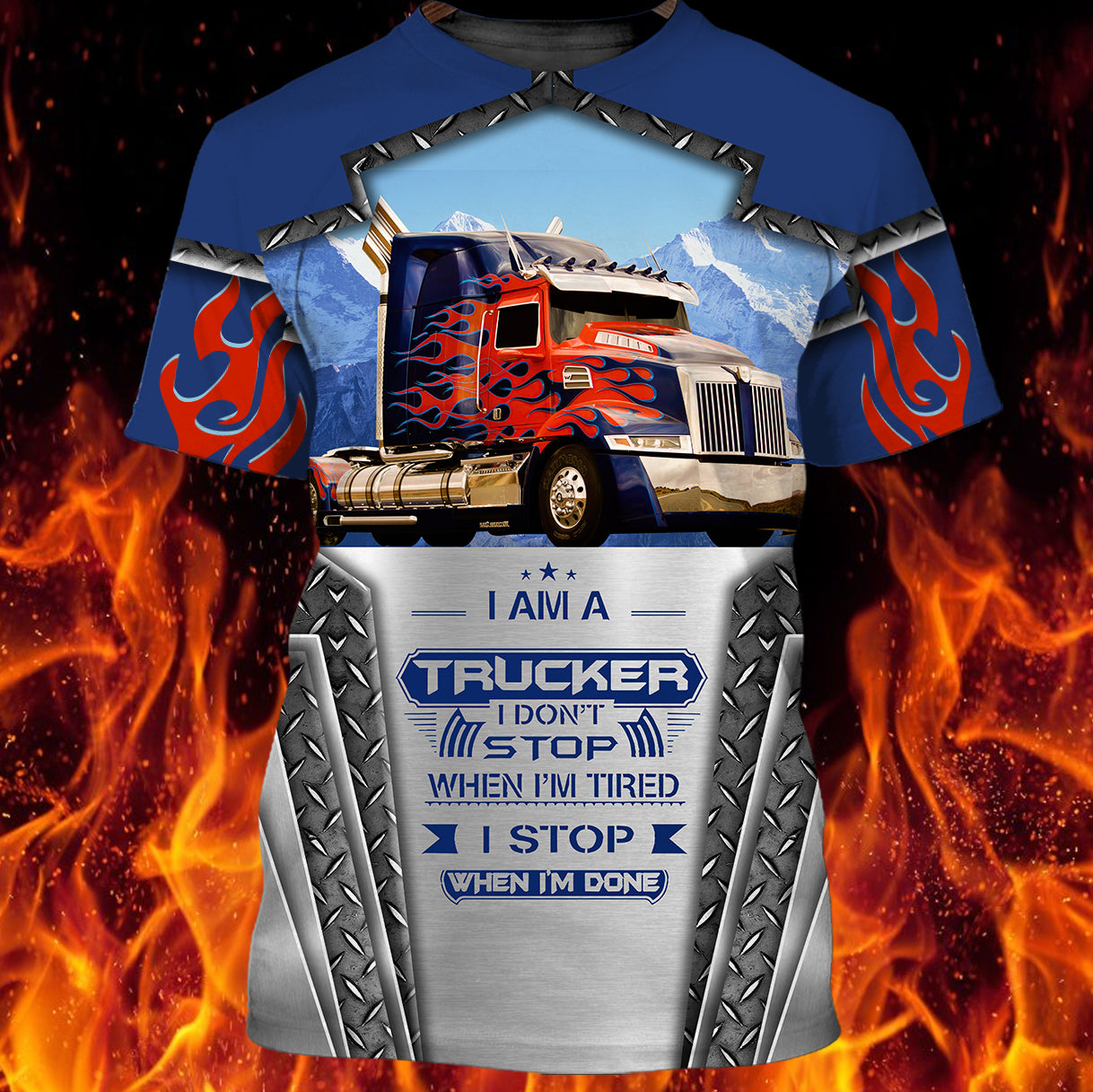 Trucker - 3D Full Print - Tad 57