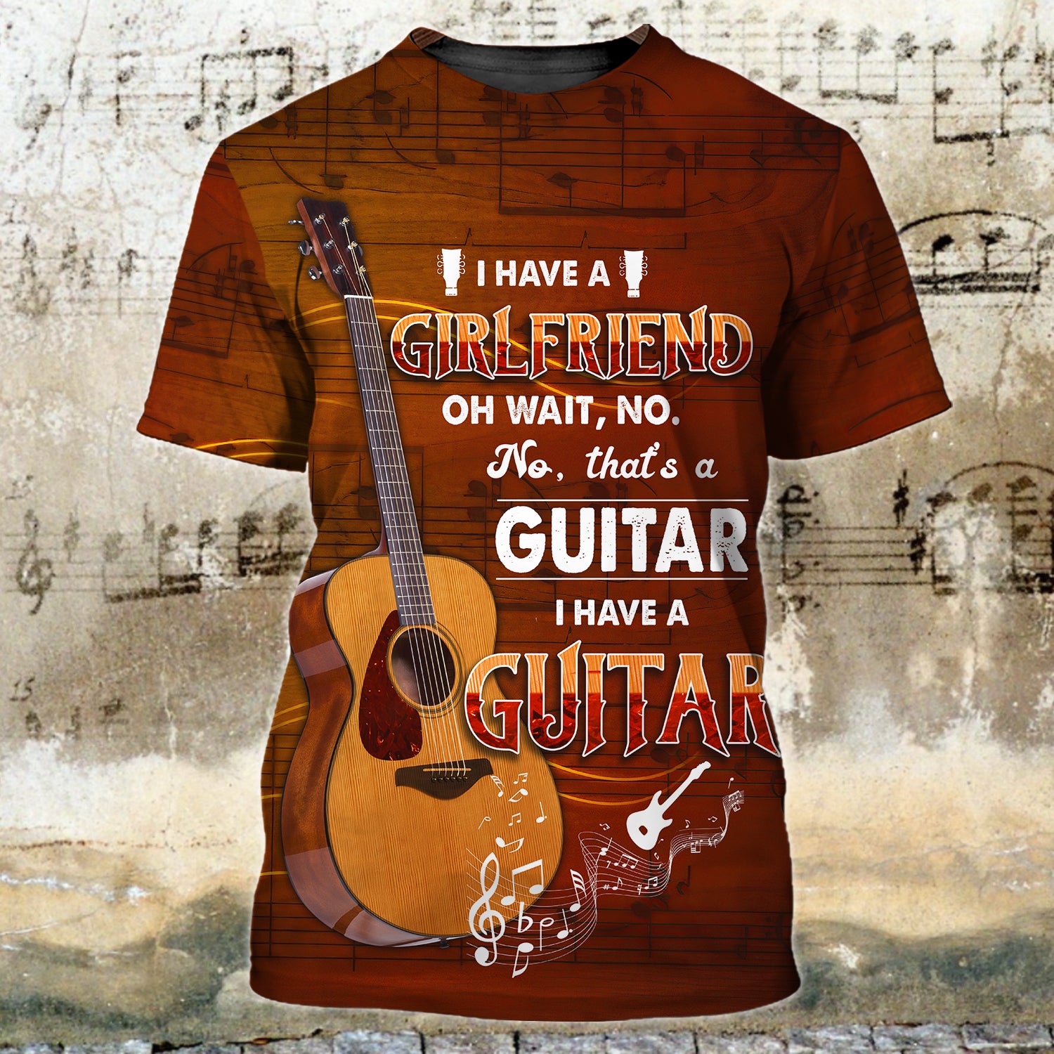 My Girl Friend Is Guitar - 3D Full Print - Co98 413