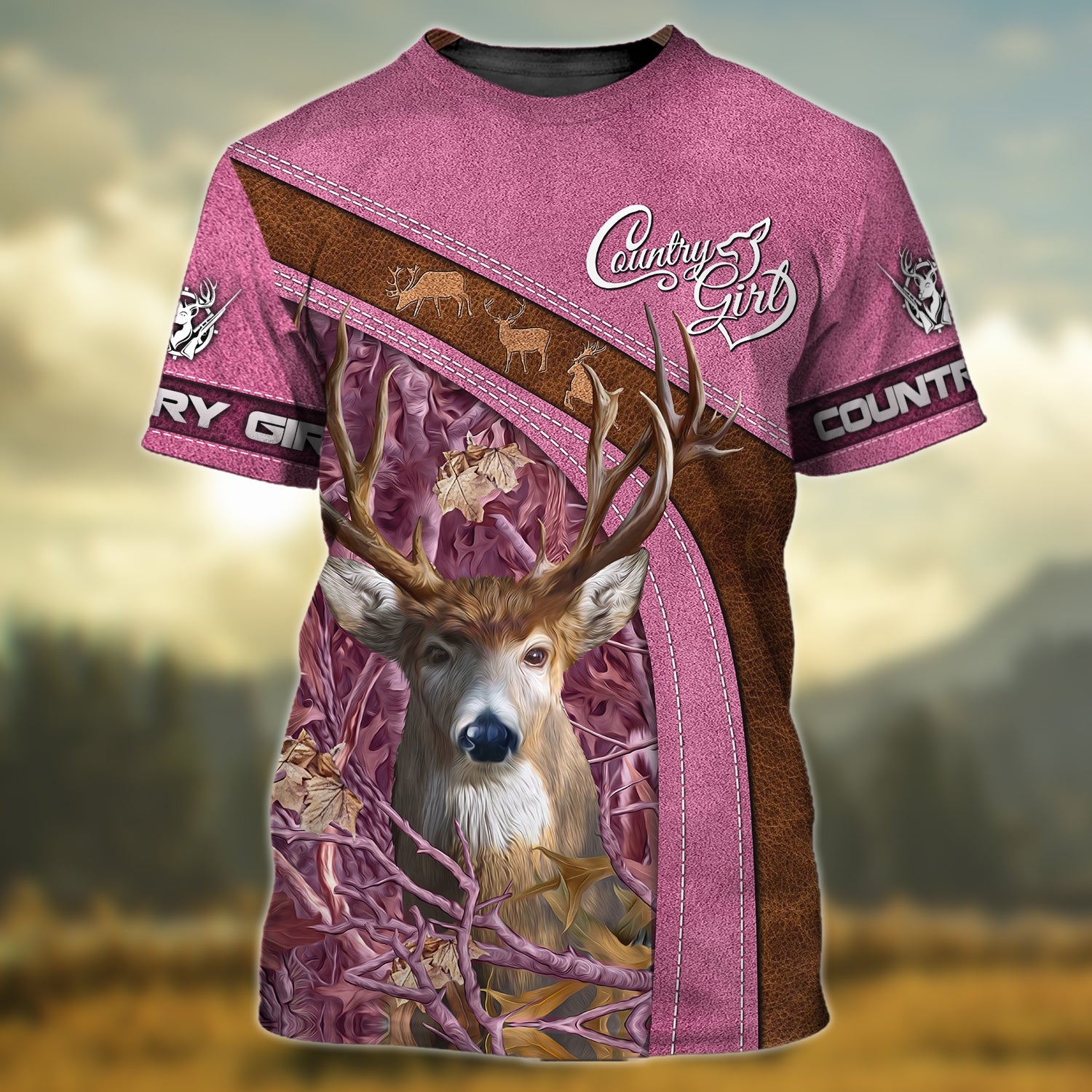 Country Girl - 3D Full Print Shirts - Tad 284